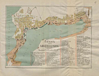 Mapa de Vladivostok, 1902