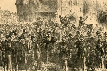 Marcha de los arqueros, 1897