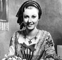 Margaret Lindsay, actriz estadounidense, 1934-1935