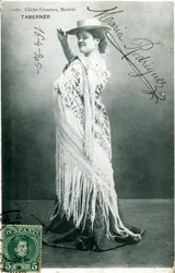 María Rodríguez, actriz española, 1905