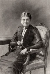 Marie-Louise Jay Cognacq, minorista francesa, 1912