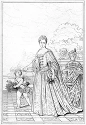 Marie Adelaide de Saboya, Duquesa de Borgoña, siglo XVII
