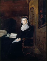 María Antonieta en la Conciergerie