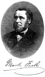 Mark Firth, industrial y filántropo británico, c1880