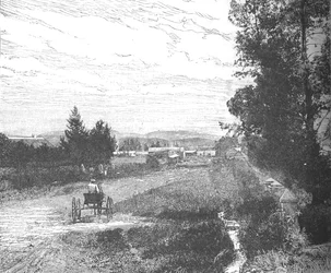 Calle del Mercado, Pretoria, c1880s
