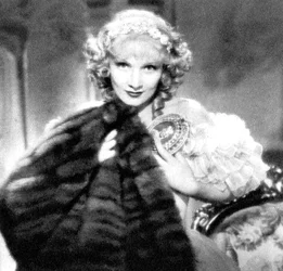 Marlene Dietrich, actriz estadounidense nacida en Alemania, 1934-1935
