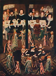 Banquete de bodas de Sir Henry Unton, c1596