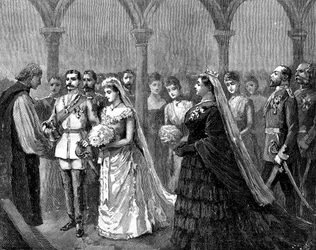 Matrimonio de la Princesa Beatriz y el Príncipe Enrique de Battenberg, 23 de julio de 1885, 1900