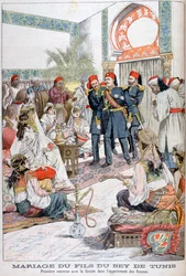 Matrimonio del hijo del Bey de Túnez, 1903