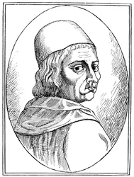 Marsilio Ficino 1433-1499, filósofo humanista italiano, 1882