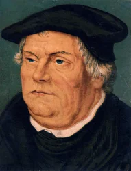 Martín Lutero, reformador protestante alemán del siglo XVI, siglo XIX