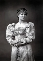 Mary Anderson 1859-1940, actriz estadounidense de teatro, finales del siglo XIX
