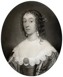 Mary Cromwell, condesa Fauconberg, tercera hija de Oliver Cromwell, siglo XVII, 1899
