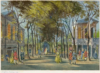 Jardines de Marylebone, Londres, 1778