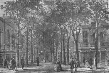 Jardines de Marylebone, Westminster, Londres, 1870-1878