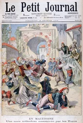 Masacre en una boda ortodoxa macedonia por turcos, 1903