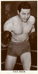 Max Baer, boxeador estadounidense, 1938