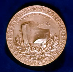 Medalla conmemorativa del físico holandés Johannes Diderik van der Waals