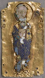 Medallón de San Nicolás, bizantino