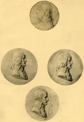 Retratos en medallón de Napoleón, 1797-1799, 1921