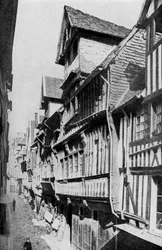 Lisieux medieval, Normandía, Francia, c. 1930s