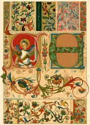Manuscritos iluminados medievales, 1898