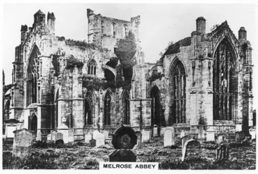 Abadía de Melrose, Escocia, 1936