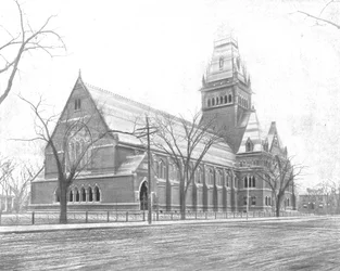 Memorial Hall, Cambridge, Massachusetts, EE.UU.