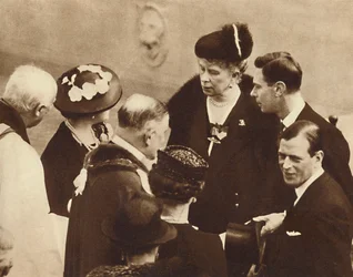 Memorial a Su Padre Inaugurado, Castillo de Windsor, 23 de abril de 1937