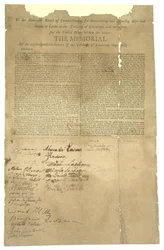 Memorial a la Honorable Junta de Comisionados para ajustar las reclamaciones de tierras en el Territorio de Luisiana, 1803-1815