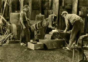 Trabajadores del metal, Estiria, Austria