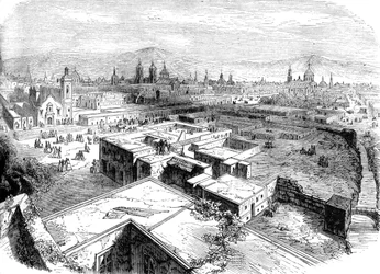 Ciudad de México, México, mediados del siglo XIX c1880