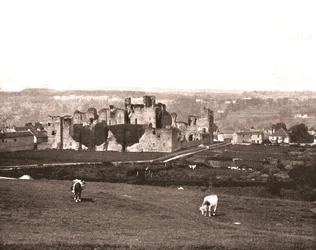 Castillo de Middleham, Yorkshire, 1894