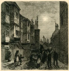 Milford Lane en 1820, 1881