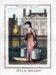 ¡Leche Abajo!, Cavendish Square, Londres, 1805