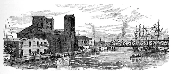 Río Milwaukee, 1883