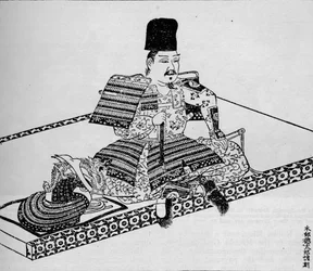 Minamoto no Yoritomo, fundador del shogunato japonés, 1907