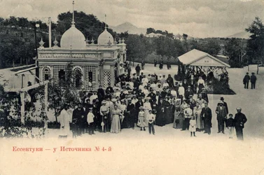 Manantial de agua mineral no 4, Yessentuki, Rusia, 1900s