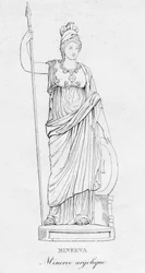 Minerva Minerve argolique, c1850