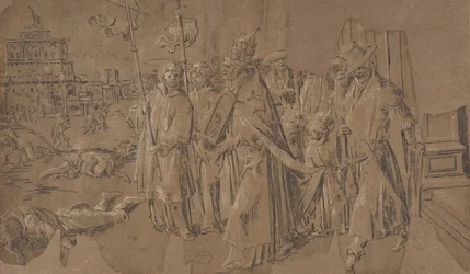 Milagro de San Gregorio, siglo XVI
