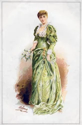 Señorita Fortescue, 1883