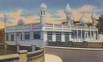 Mezquita Mahometana, Puerto España, Trinidad, B.W.I.