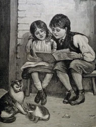 El libro de imágenes de mamá. De Barnavannen 1892