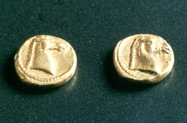 Moneda, Kerkouane, Túnez, siglo III a.C.