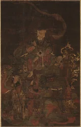 Monju y sus asistentes, 1200s