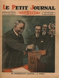 Monsieur Gaston Doumergue...¡ha votado!, 1929