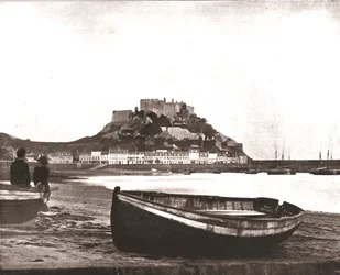 Castillo de Mont Orgueil, Jersey, 1894