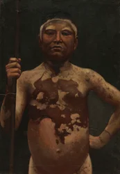 Indio de Montana, ca. 1890-1892