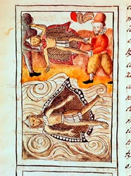 Moctezuma II, último emperador azteca, 1520