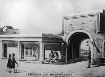 Puerta de Montserrate, 1836, 1920s